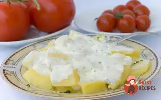 Датський Картопляний Салат З Кропом Та Йогуртовою Заправкою