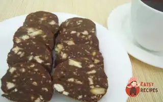 Домашня Шоколадна Ковбаса