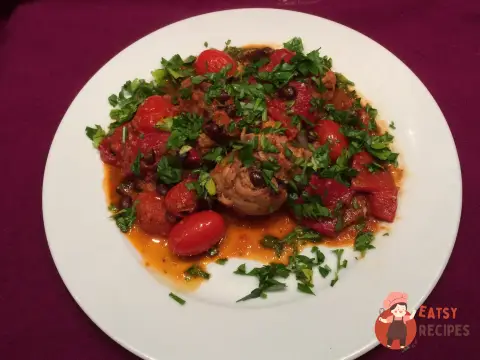 Пірі-пірі куряче рагу по-португальськи