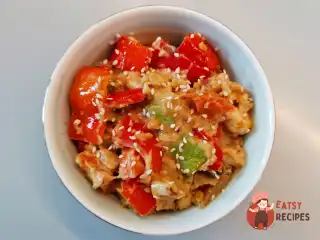 Овочеве рагу у пікантному соусі