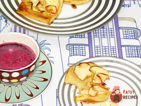 Яблучні шари з родзинками