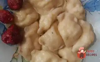 Вареники З Сиром Та Полуницею