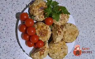 Соковиті Рубані Курячі Котлети З Вівсяними Пластівцями В Духовці