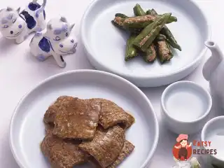 Оладки із солонини