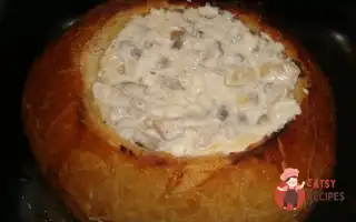Курячий Жульєн У Хлібі