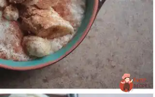 Вівсянка На Банановому Молоці З Корицею