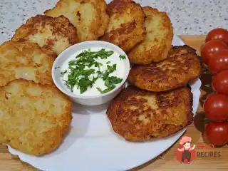 Драники з курячим фаршем