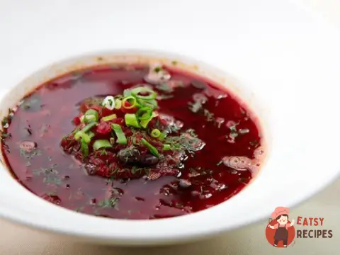 Пряний вегетаріанський борщ