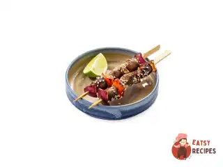 Шашлички з курячих сердечок