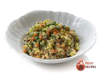 Класичний олів'є з язиком