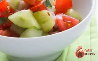 Огірковий Салат З Помідорами Та Портулаком