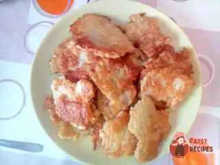 Драніки з куркою