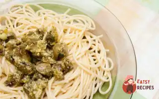 Спагетті Карбонару З Куркою Та Грибами