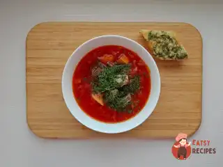 Борщ із лосятини