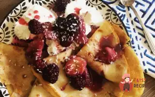 Десерт З Фруктів Та Вина