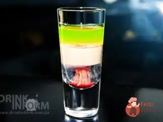 Шаруватий коктейль «Хіросіма»