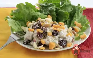 Салат З Індички З Грушею Та Курагою