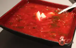 Борщ Класичний Із Кропом