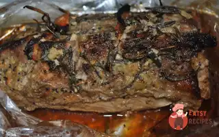 Яловичина В Маринаді З Гірчиці, Ківі Та Розмарину.