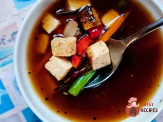 Місо-суп з тофу та лососем