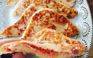 Коржики З Сиром Та Шинкою