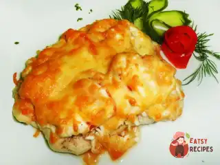 Курка з корейською морквою