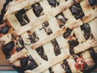 Сирний пиріг з шоколадом та цитрусом