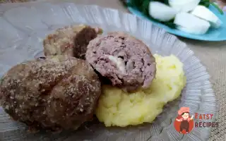 Зрази М'яСні З Сиром У Духовці
