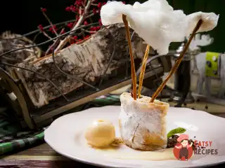 Яблучний штрудель від Крістіана Лоренціні