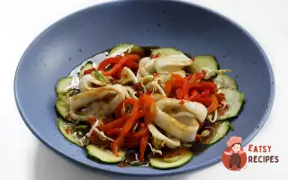 Легкий Салат Із Кальмарами