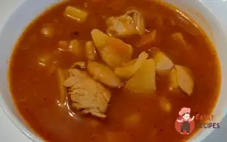 Томатний Квасоляний Суп З Куркою