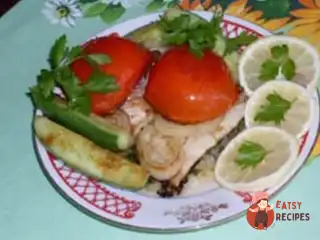 Філе риби по-грецьки (Саламіс)