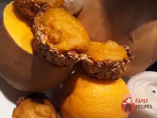 Вівсяні тарталетки з гарбузом