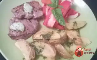 Медальйони З Телятини Із Запеченою Картоплею