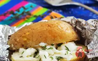 Печену Картопля З Суфле З Чебрецю