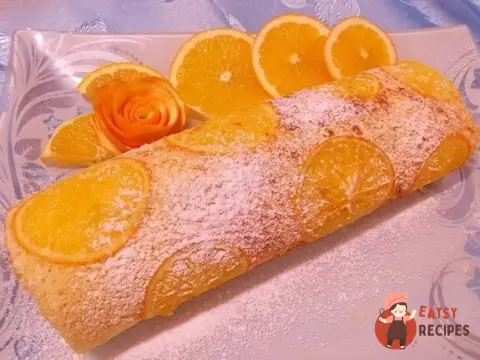 Апельсиновий рулет