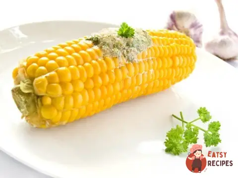 Початки кукурудзи в лимонно-часниковій глазурі