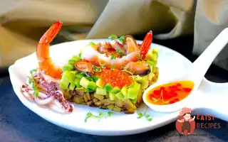 Вишуканий Салат Із Морепродуктами
