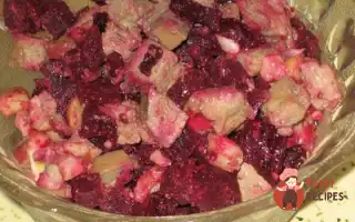 Теплий Салат З Буряка З Курячою Печінкою