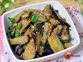 Баклажани по-корейськи з кунжутом