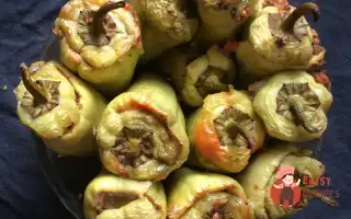 Фарширований Перець Болоньєзе Із Зеленою Гречкою