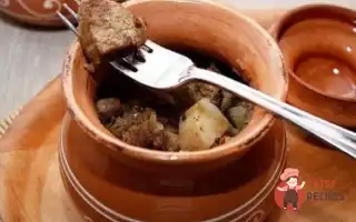 М'яСо З Грибами В Горщику