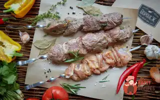 Шашлик З Яловичини В Маринаді З Ківі