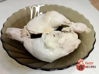 Крок 1: Закуска з куркою та грибами