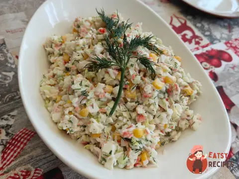 Крабовий салат з пекінською капустою