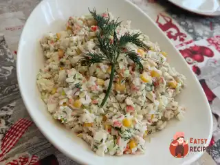 Крабовий салат з пекінською капустою