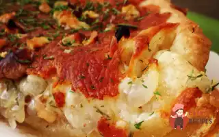Листковий Пиріг З Цибулею, Сиром Та Волоськими Горіхами