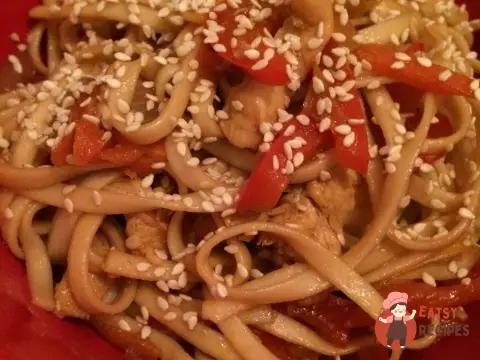 Які-удон з куркою