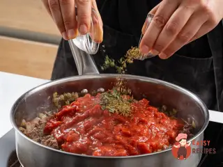 Крок 4: Фарширована капуста з соусом бешамель
