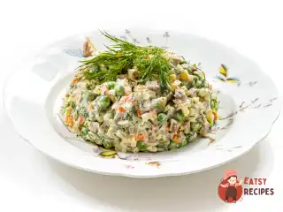 Класичний олів'є з м'ясом